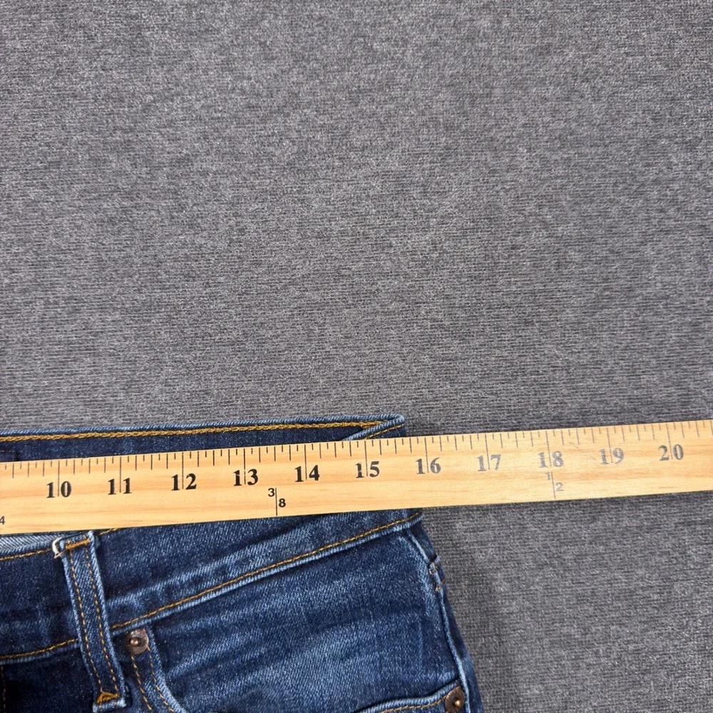 Lucky Brand 221 Original Straight Jeans Men 31x32 Blue Denim Stretch Casual